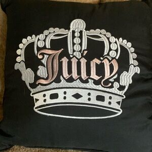 JUICY COUTURE home accent pillow, NWOT